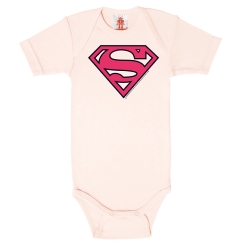 Superman - Logo PINK - DC Comics - Baby Body - Kurzarm 