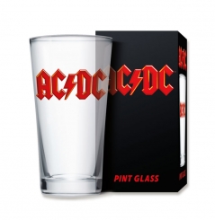 AC/DC - Logo - Glass Frosted 