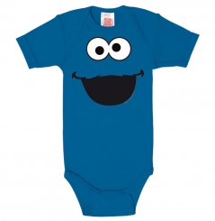Sesamstrasse - Krümelmonster - Gesicht - Baby Body - Kurzarm 