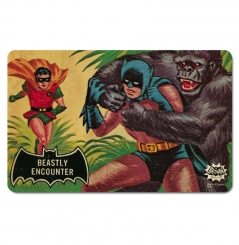 Batman -  Beastly Encounter - DC Comics - Breakfast Board - Retro 