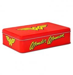 Wonder Woman - Logo - DC Comics - Tin box with a removable lid 
