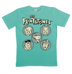 The Flintstones - Family - Print T-Shirt Organic - Men 