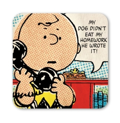 Peanuts - Charlie Brown - Telefon - Untersetzer  