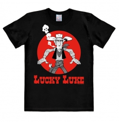 Lucky Luke - Daisy Town - T-Shirt Print - Herren 