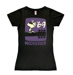 Peanuts - Woodstock 69 - T-Shirt Print - Damen 