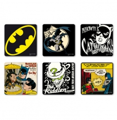 Batman & Robin - Gotham City's Superheroes & Opponents - Set of 6 - Coasters 