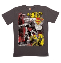 DC - Superman - Earth's Hero graphite | M