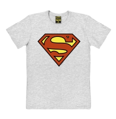 DC - Superman - Logo (clean) grey-melange | XL