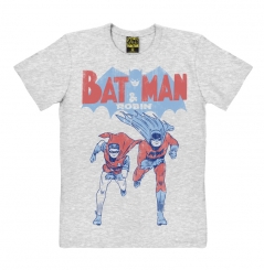 Batman & Robin - In Action - DC Comics - Print T-Shirt - Men 