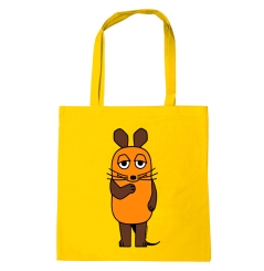 The Show with the Mouse - Mouse - Resuable - Cotton Tote Bag  yellow | OS