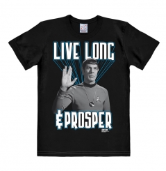Star Trek - Spock - Live Long And Prosper - T-Shirt Print - Herren  