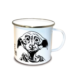 Harry Potter - Free Dobby - Emaille-Tasse 