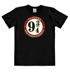 Harry Potter - Platform 9 3/4 - Logo - Hogwarts Express - Print T-Shirt - Men 