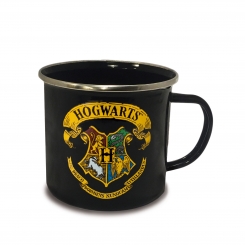 Harry Potter - Hogwarts - Logo - Emaille-Tasse 