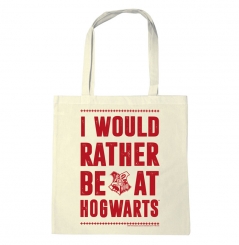 Harry Potter - I Would Rather Be At Hogwarts - Baumwolltasche 