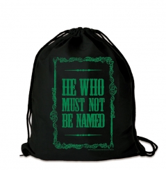 Harry Potter - He Who Must Not Be Named - Lord Voldemort - Gymsack - Drawstring Bag  
