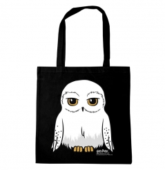 Harry Potter - Hedwig - Resuable - Cotton Tote Bag black | OS