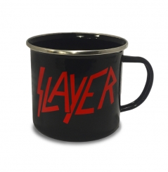 Slayer - Logo -  Emaille Becher 