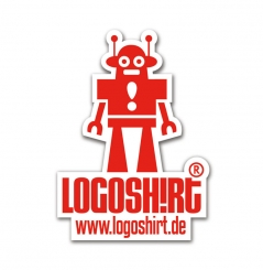 Logoshirt Roboter - Kühlschrankmagnet  