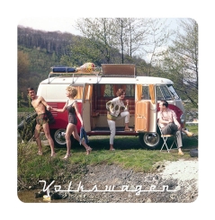VW - Bulli - T1 - Am See - Untersetzer 