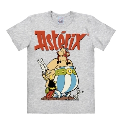 Asterix - Asterix & Obelix grey-melange | XL