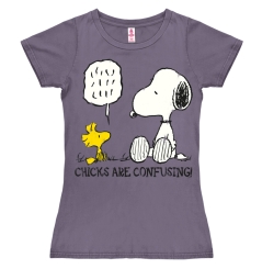 Peanuts - Chicks Are Confusing lavender | L