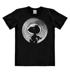 Peanuts - Snoopy - Mond - T-Shirt Print - Herren 