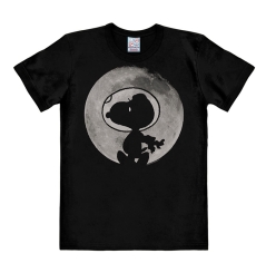 Peanuts - Snoopy - Mond - T-Shirt Print - Herren 
