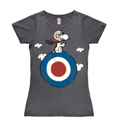 Peanuts - Snoopy/Target dark grey | M