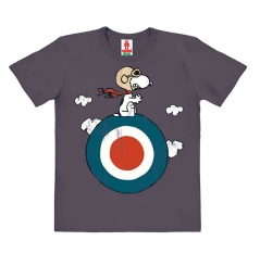 Peanuts - Snoopy - Pilot - Target - Organic - T-Shirt Print - Kinder 