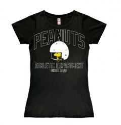 Peanuts - Woodstock - Helm - Athletic Department - T-Shirt Print - Damen 