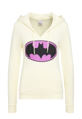 DC - Batman - Logo (Pink) pastel light yellow | S