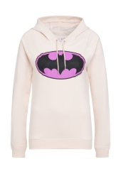 Batman - Logo Pink - DC Comics - Print Hoodie - Women 