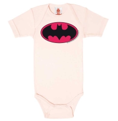 Batman - Logo pink - DC Comics - Baby Body - Short-sleeve 