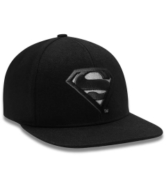 Superman - Logo - schwarz - DC Comics - Snapback - Cap - Damen und Herren 