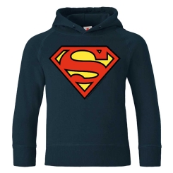 Superman - Logo - DC Comics - Print Hoodie - Kids 