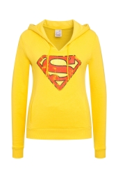 Superman - Logo - DC Comics - Print Hoodie - Women 
