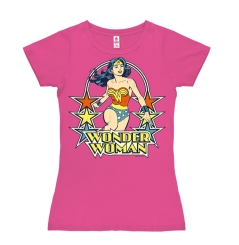 DC - Wonder Woman - Stars pink | M