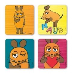 Die Sendung mit der Maus - Maus - 4er Set - Untersetzer 