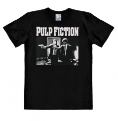 Pulp Fiction - Vincent Vega & Jules Winnfield - Shoot - T-Shirt Print - Damen 