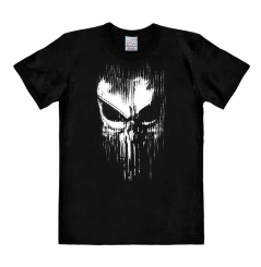 Punisher - Striped Skull - Marvel Comics - Print T-Shirt - Women 