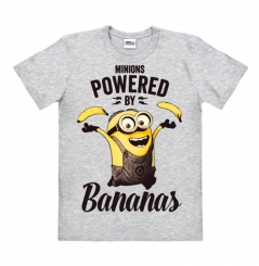 Minions - Powered By Bananas grey-melange | L