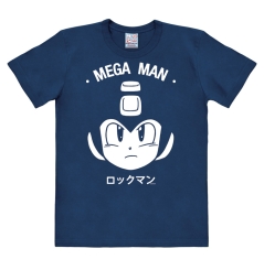 Mega Man - Gesicht - Capcom - T-Shirt Print - Damen 