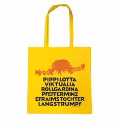 Pippi Langstrumpf - Pippilotta Viktualia ... - Baumwolltasche 