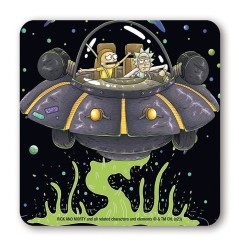 Rick & Morty - Spaceship - Space Cruiser - Coaster 
