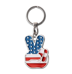 Victory-Sign - Key Ring 