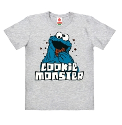 Sesame Street - Cookie Monster grey melange | 176