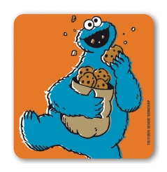 Sesamstrasse - Krümelmonster - Cookies - Untersetzer 