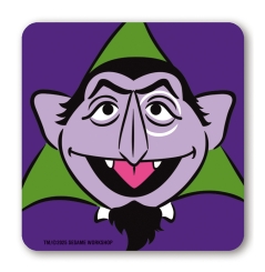 Sesamstrasse - Graf Zahl - Gesicht - Untersetzer 