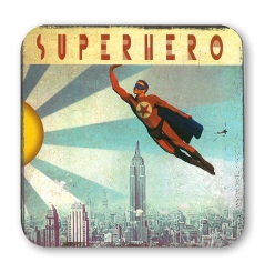 Superhero - Man - Untersetzer 